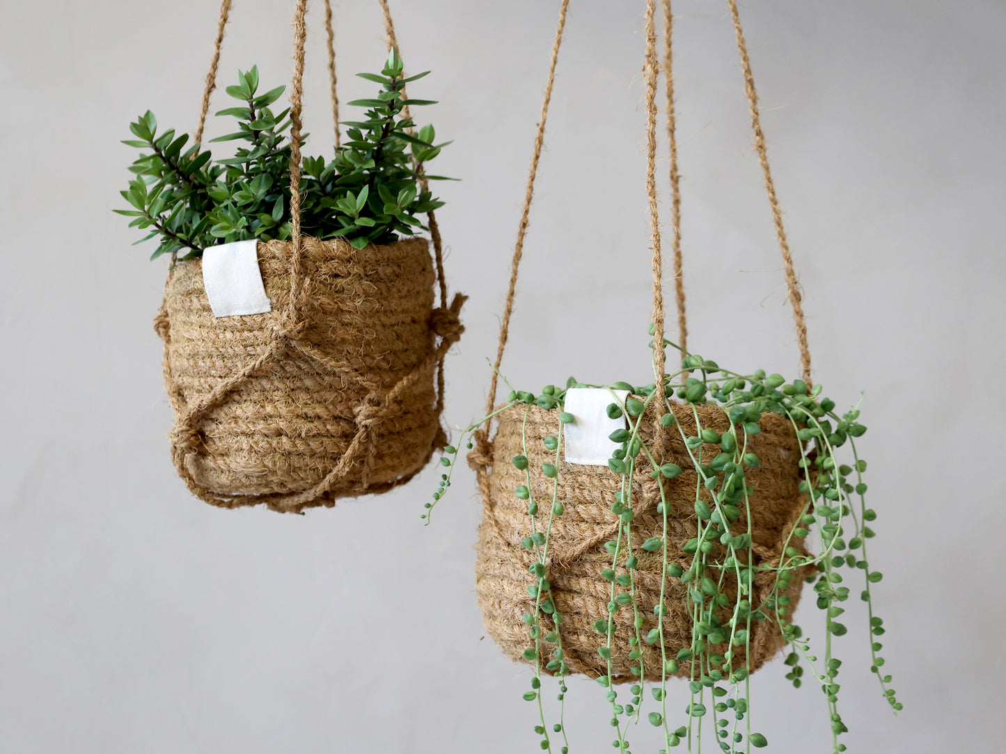 Hanging Wicker Basket H14