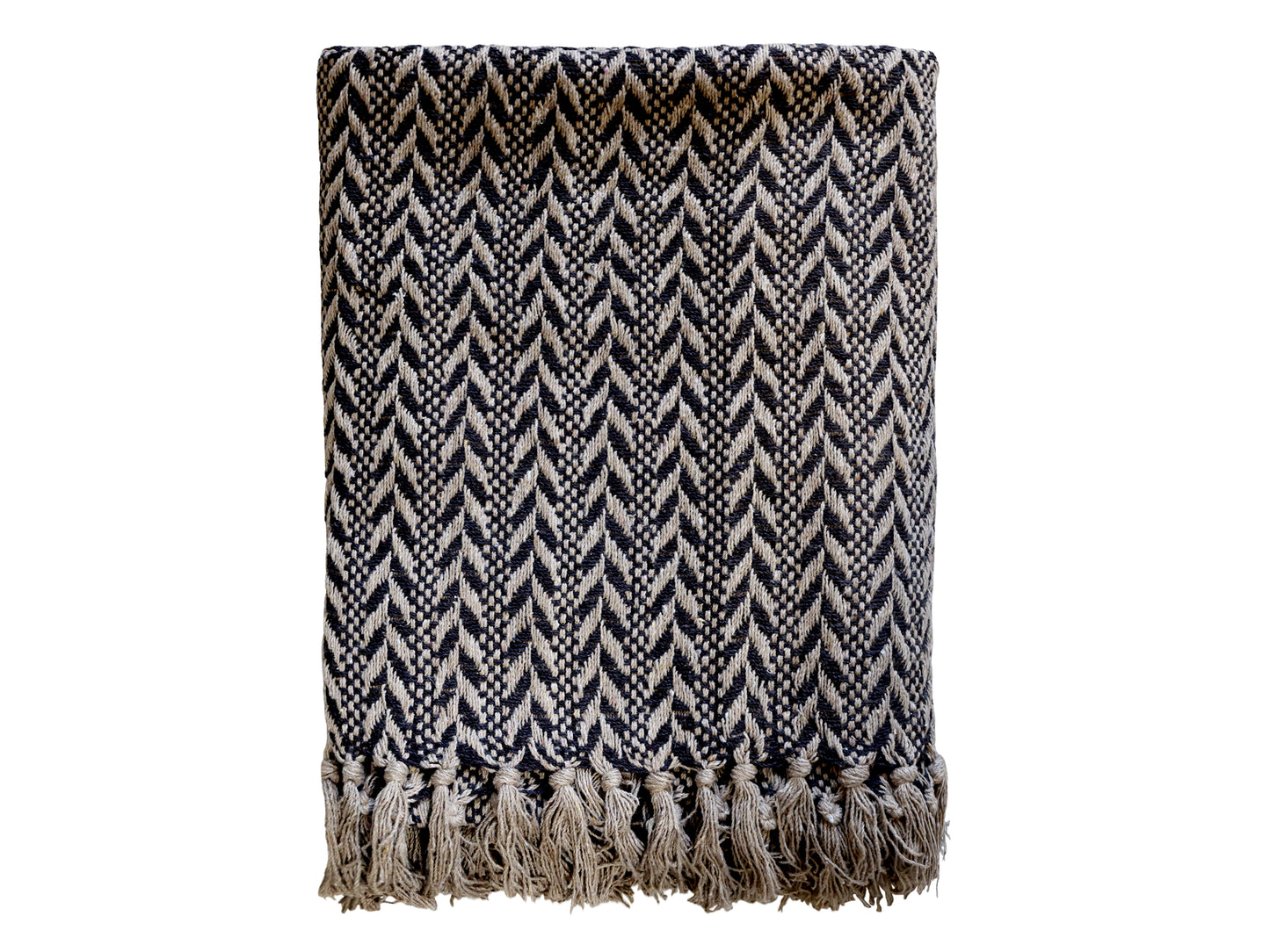 Patterned Throw- Mocca