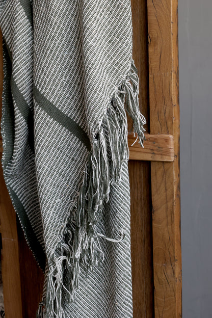 Aix Throw- Olive