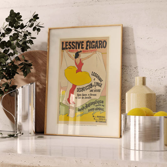 Lessive Figaro Poster (only 1 left!)