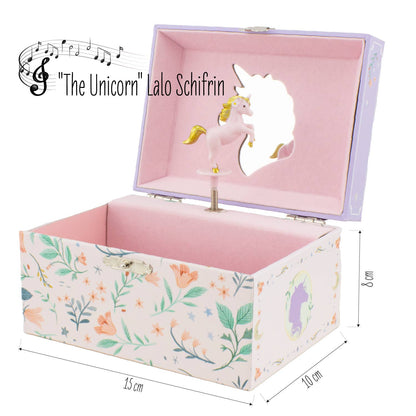 Unicorn Musical Chest- Lilac
