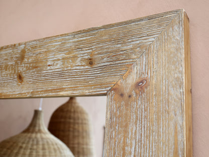 Mirror in Recycled Wood