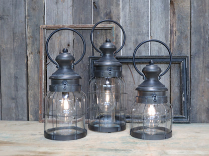 French stable Lantern H32/D16.5