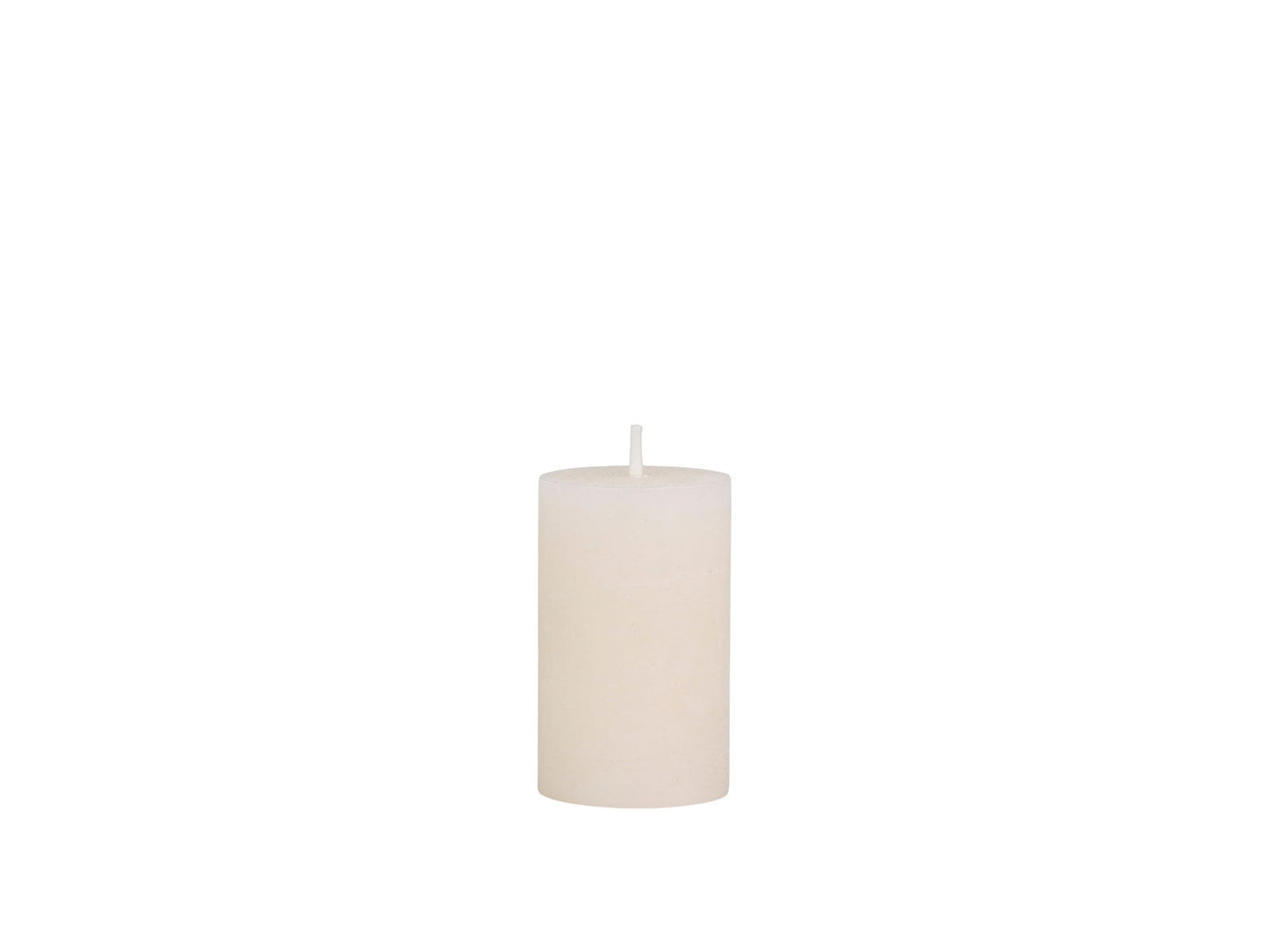 2x Macon Rustic Pillar Candle- H8cm - Generosa Home & Living -  - 