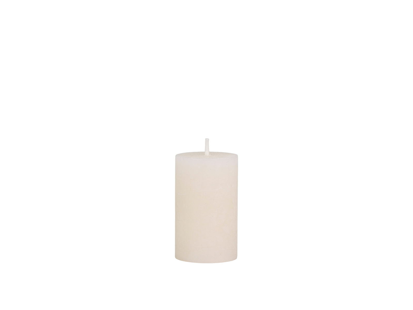 2x Macon Rustic Pillar Candle- H8cm - Generosa Home & Living -  - 