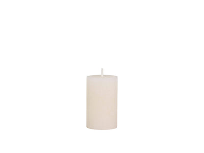 2x Macon Rustic Pillar Candle- H8cm - Generosa Home & Living -  - 