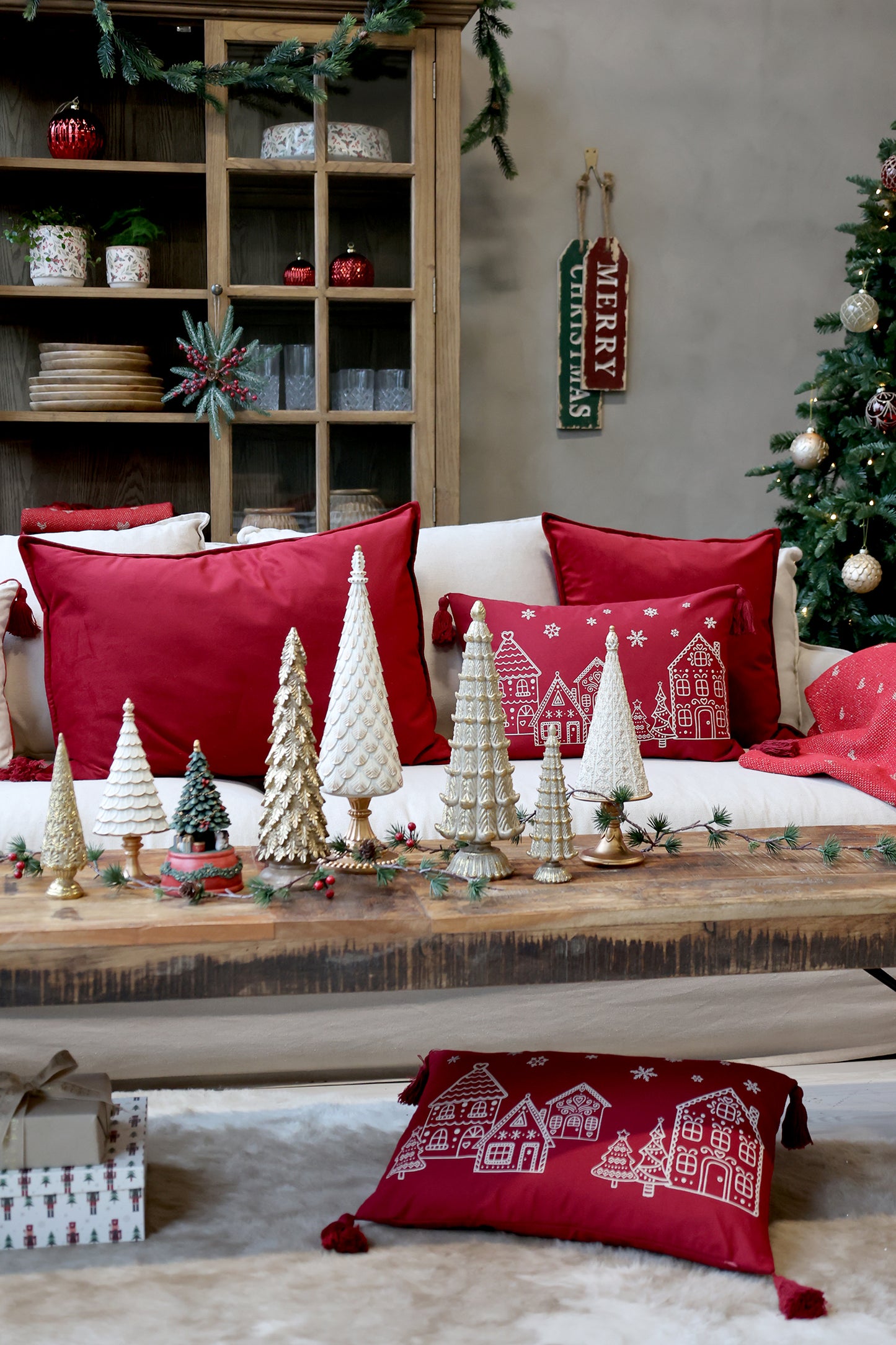 Merry Christmas Signs set of 2