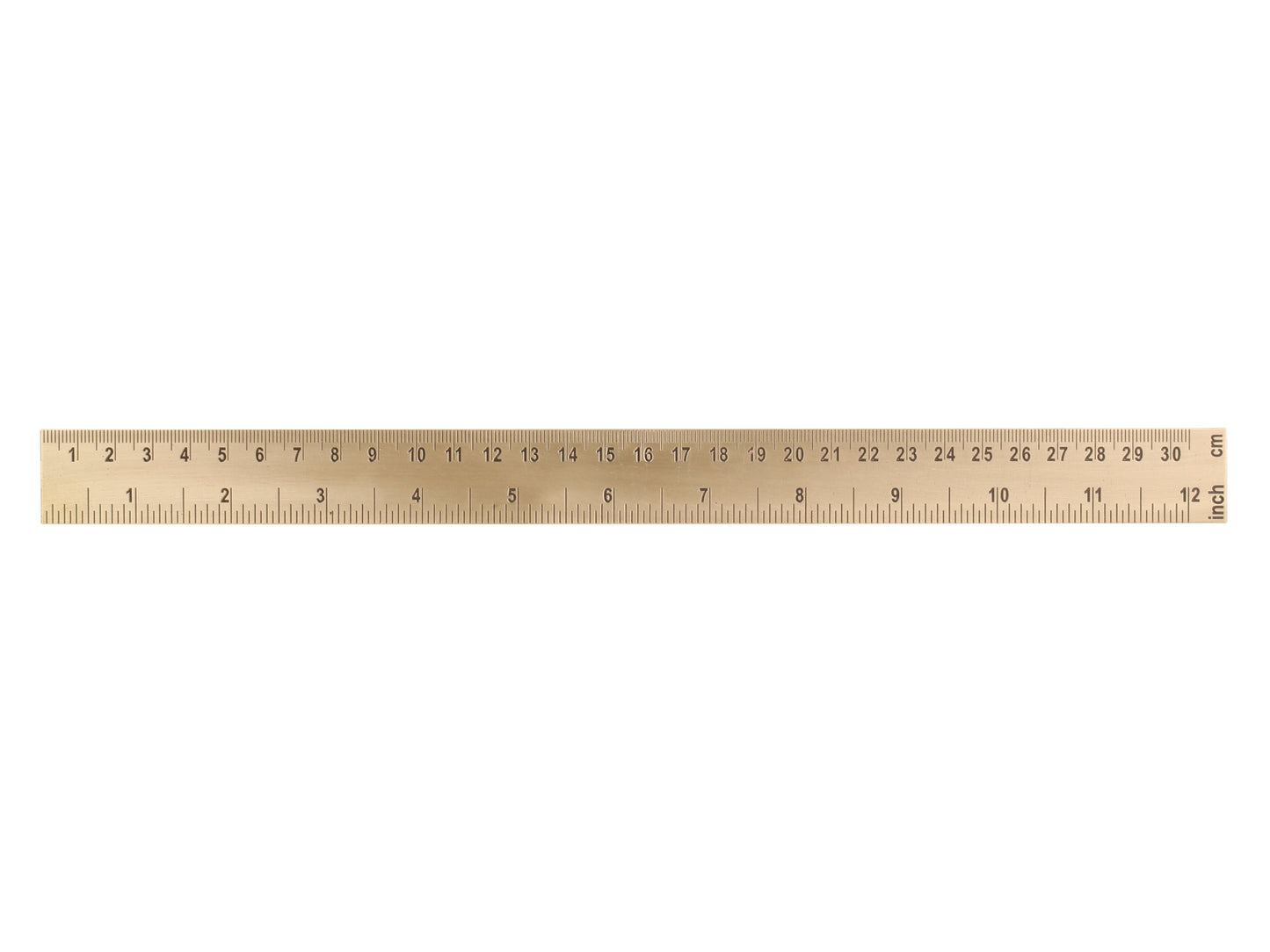 Brass Ruler L31.5cm