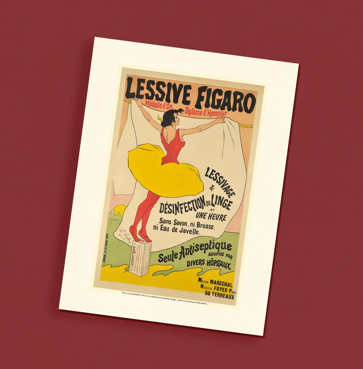 Lessive Figaro Poster