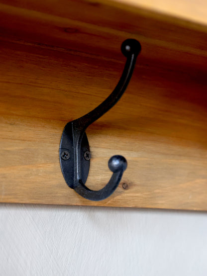Shelf with 2 drawers & 3 Hooks