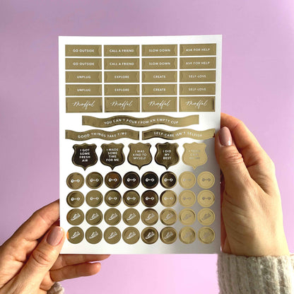 Self-Care Sticker Pack (3 sheets)