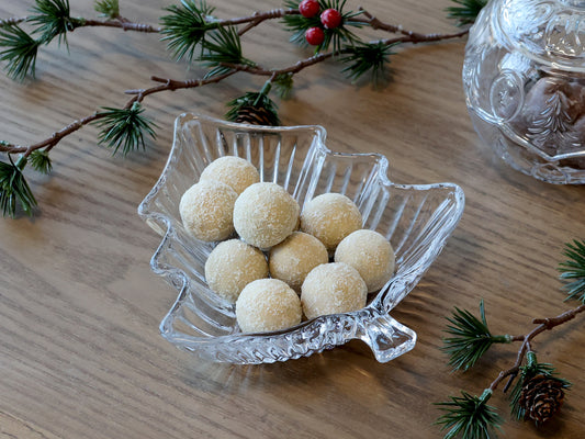 Glass Christmas Tree  Dish - Generosa Home & Living