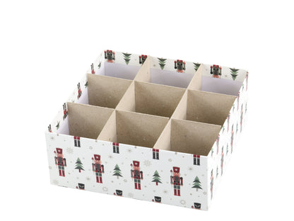 Christmas Motif Boxes,  Nutcrackers Set of 3 - Generosa Home & Living