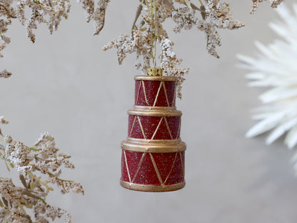 Vintage Drums Tree Ornament - Generosa Home & Living