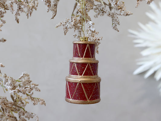 Vintage Drums Tree Ornament - Generosa Home & Living