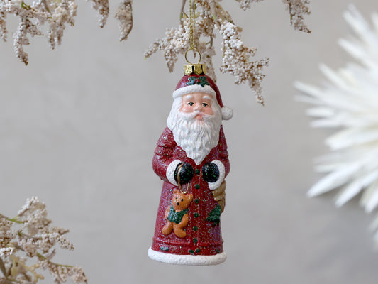 Vintage Santa Tree Ornament - Generosa Home & Living