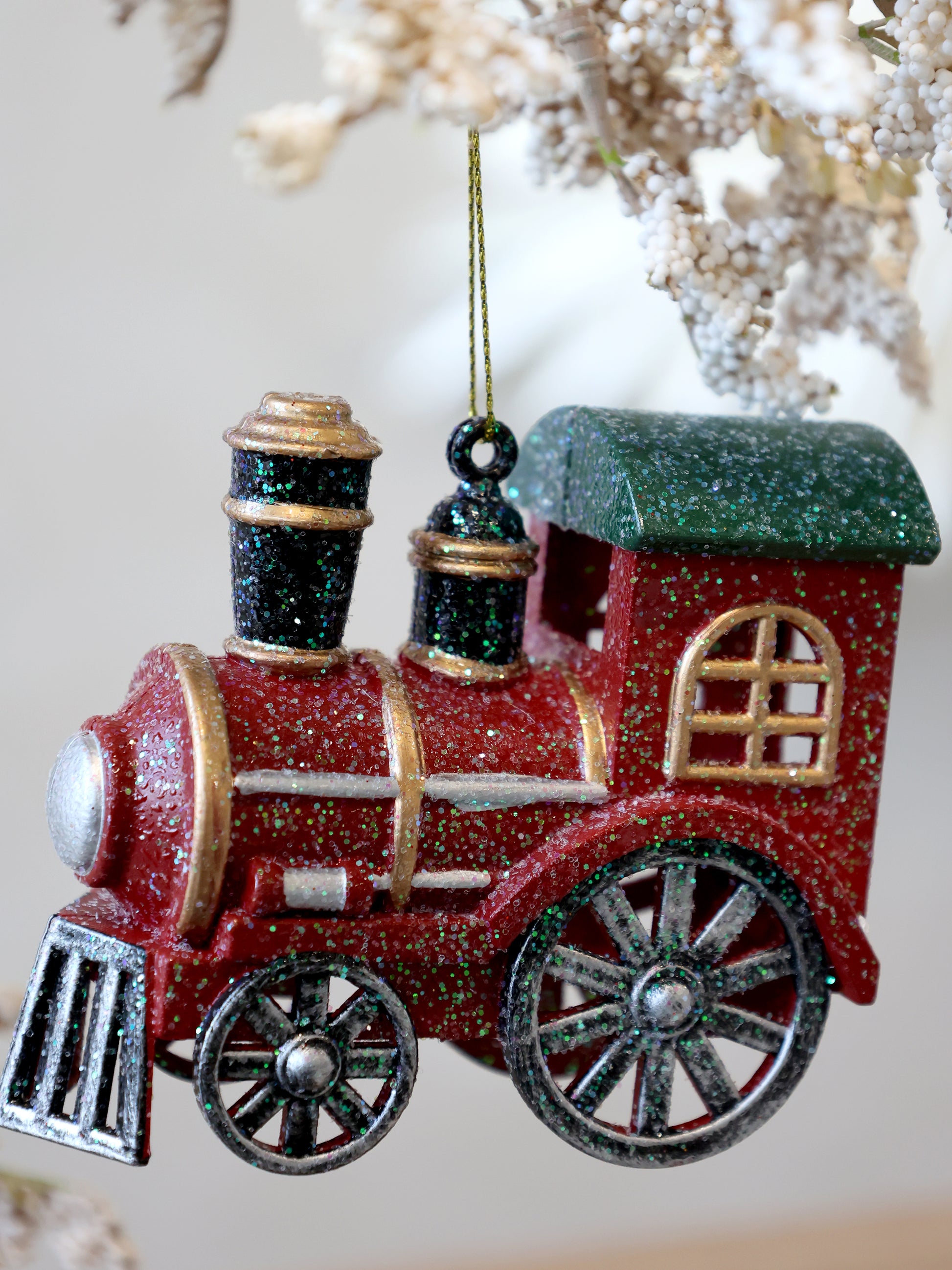 Vintage Train Tree Ornament - Generosa Home & Living