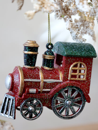 Vintage Train Tree Ornament - Generosa Home & Living