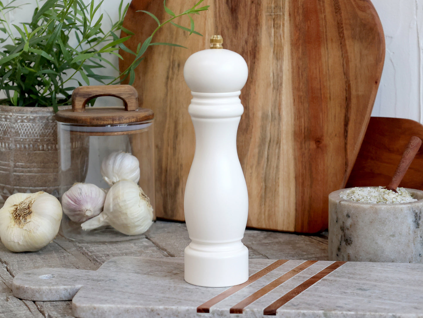 Salt Grinder- White