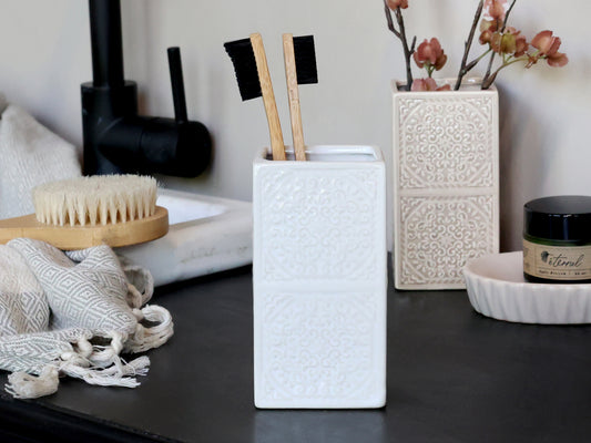Toothbrush Holder- White