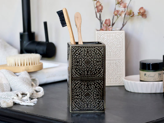 Toothbrush Holder- Black