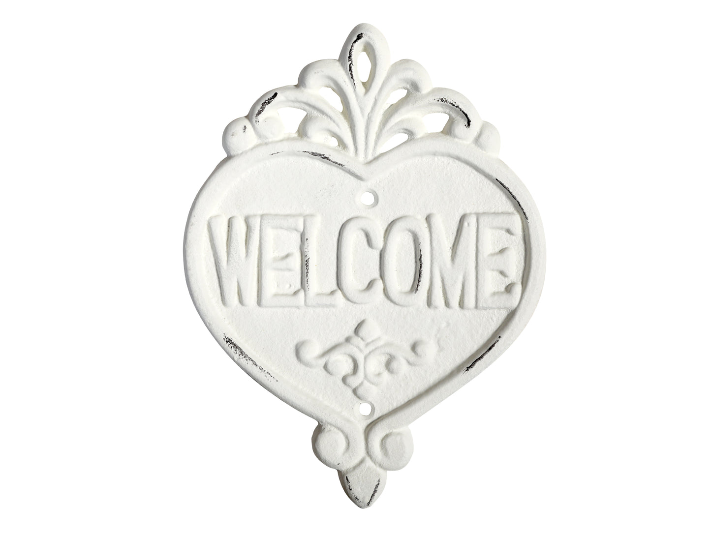 Welcome Sign- Cream