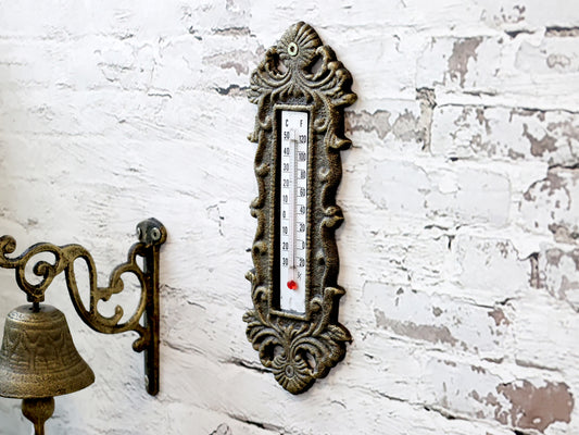 Thermometer for wall