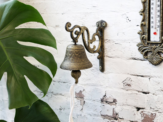 Cast Iron Call Bell for Wall