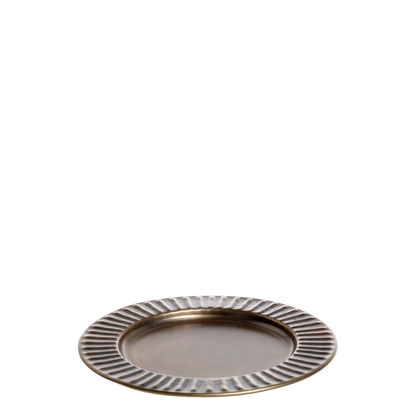 Tray with reeded edging D20cm - Generosa Home & Living