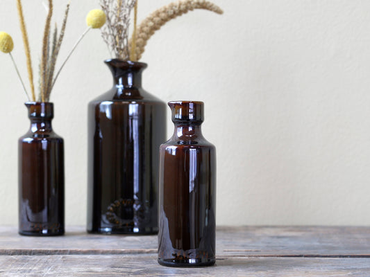 Old French Bottle H14.5cm