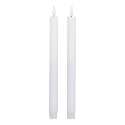 LED Dinner Candle Set of 2 H28