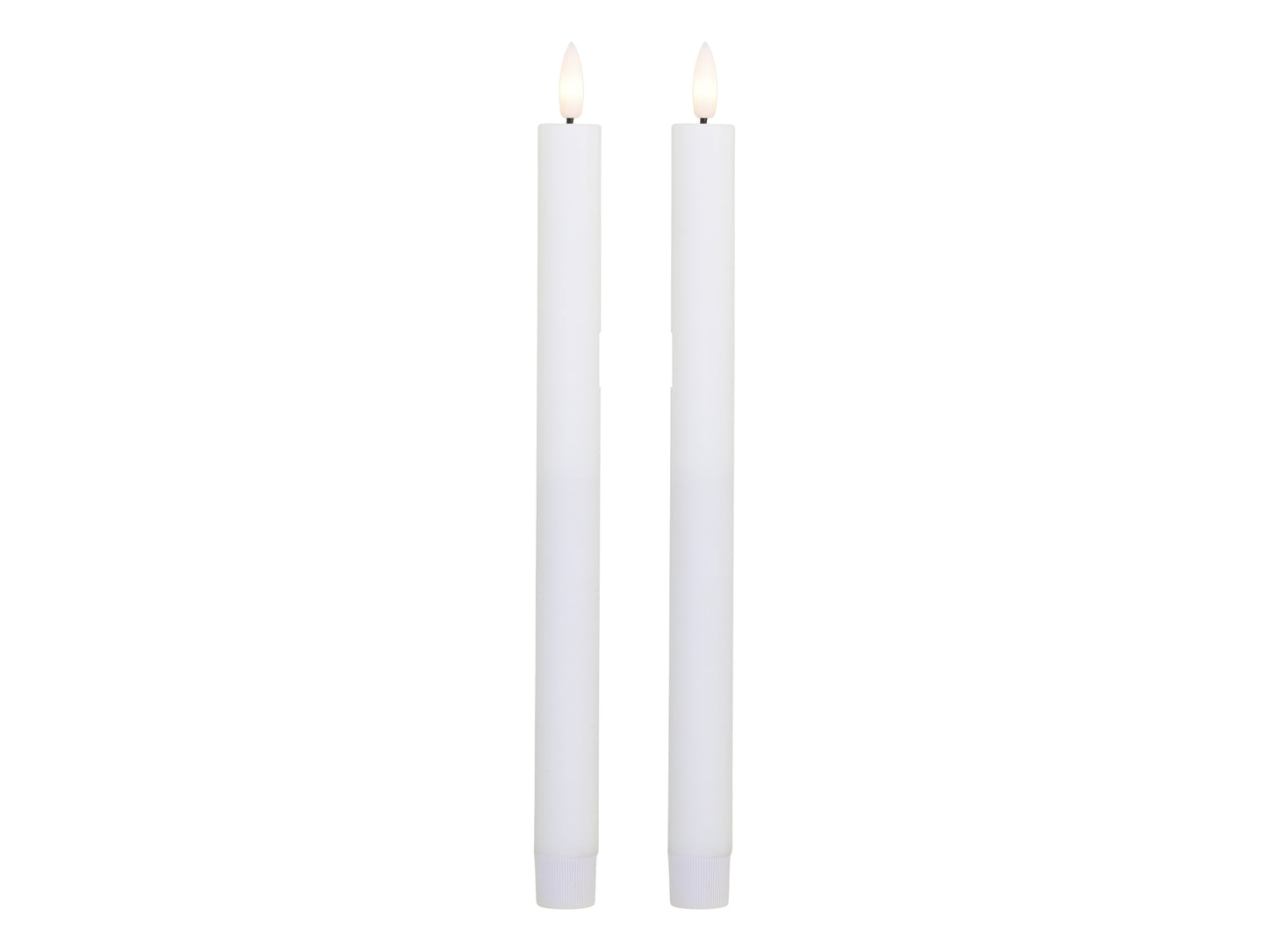 LED Dinner Candle Set of 2 H28
