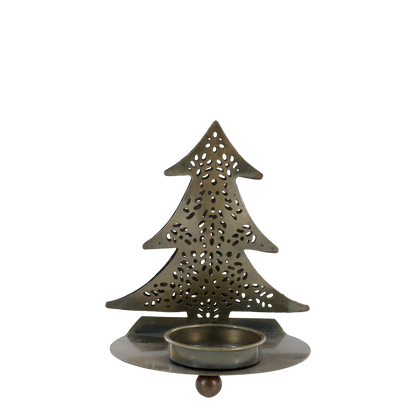 Christmas Tree Tealight Holder - Generosa Home & Living