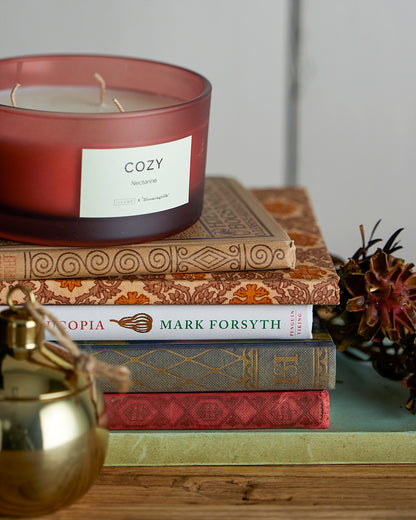 COZY-Nectarine scented candle