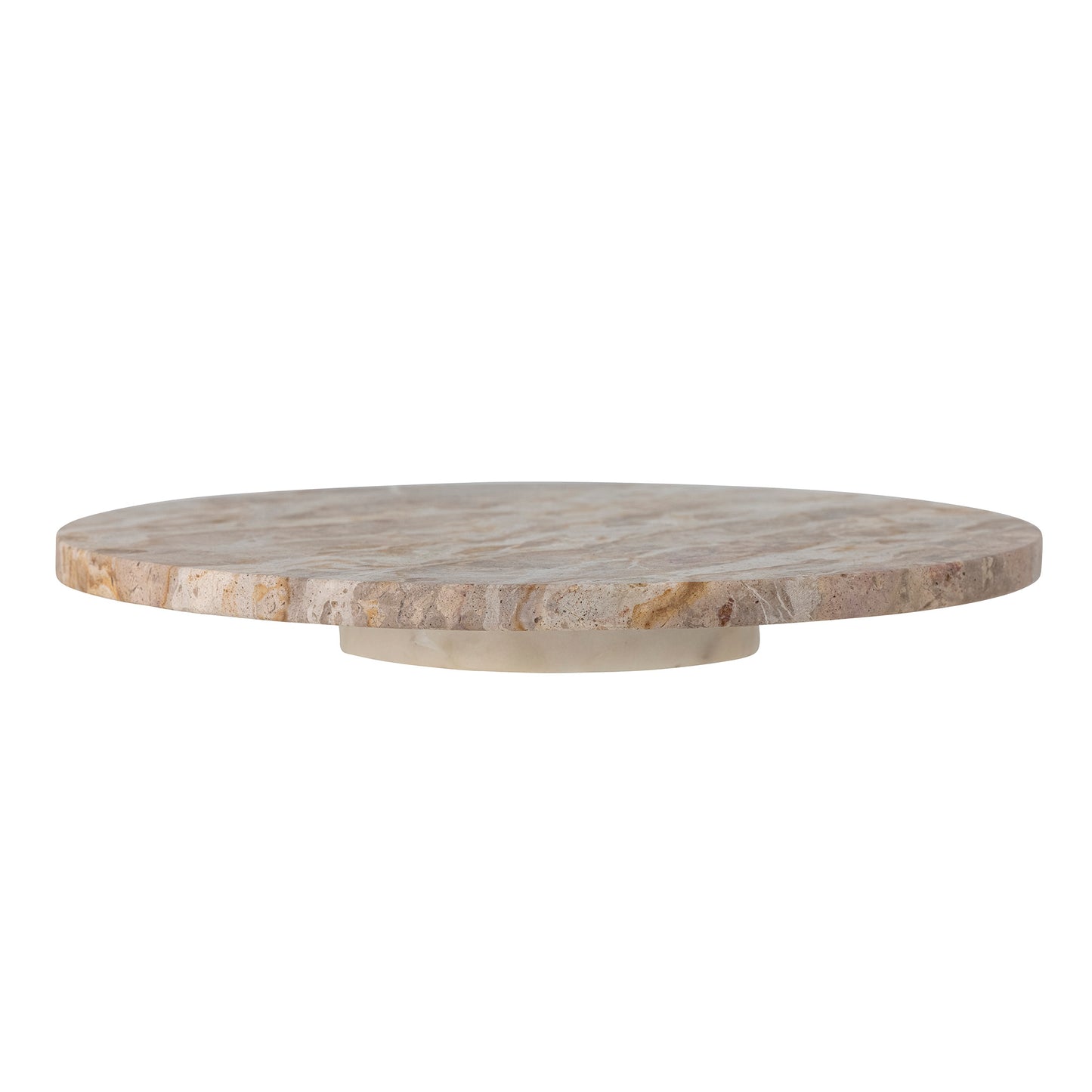 Brown Marble Turntable for serving food- Generosa Home
