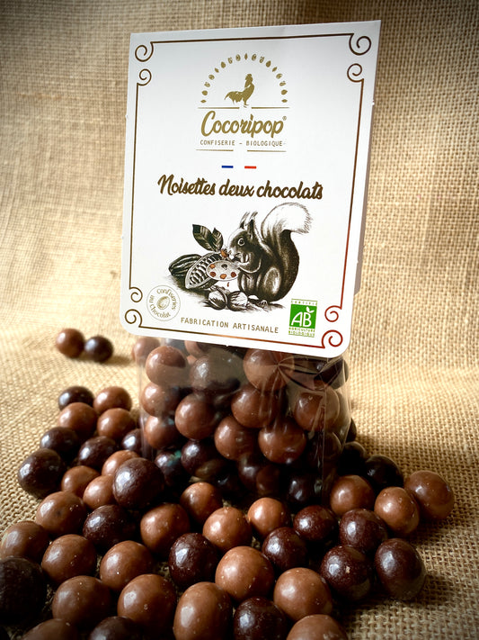 Chocolate covered Hazelnuts ( Dark & Milk Chocolate)