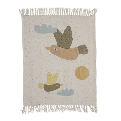 Alois Bird Throw - Generosa Home & Living -  - 
