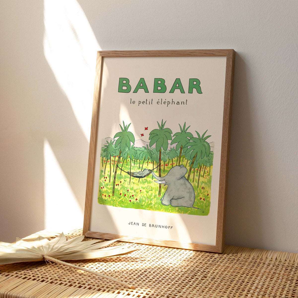 Babar le petit éléphant 30x40cm print - Generosa Home & Living -  - 