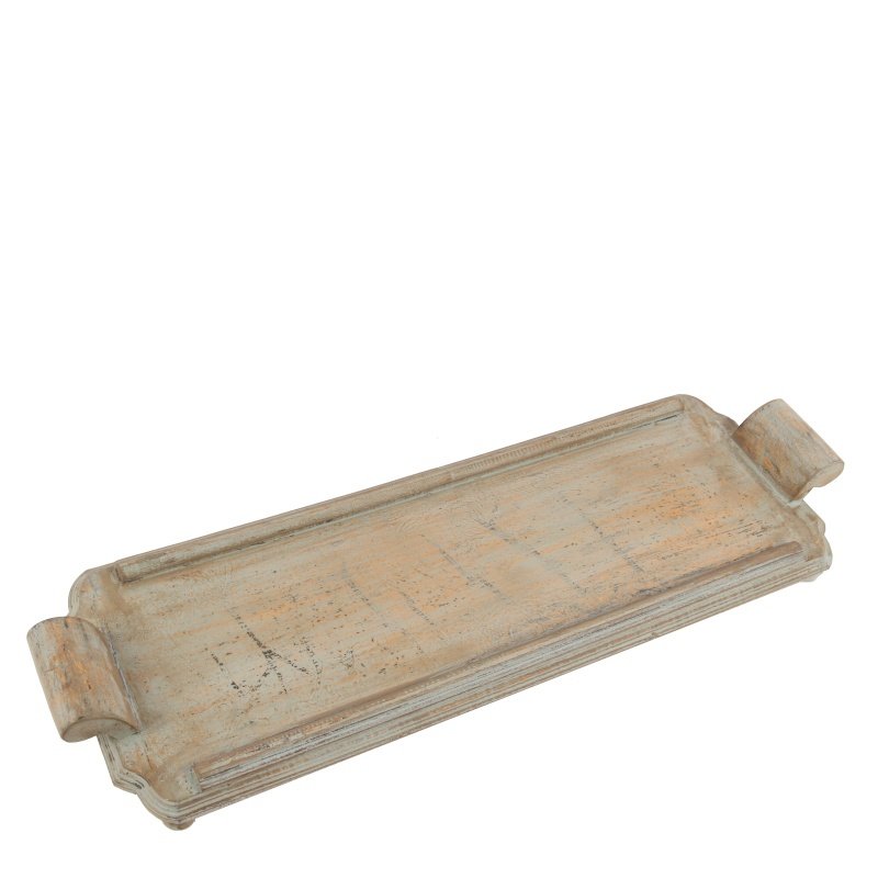 Baroque Wooden Tray - Green/Gold 73cm - Generosa Home & Living -  - 