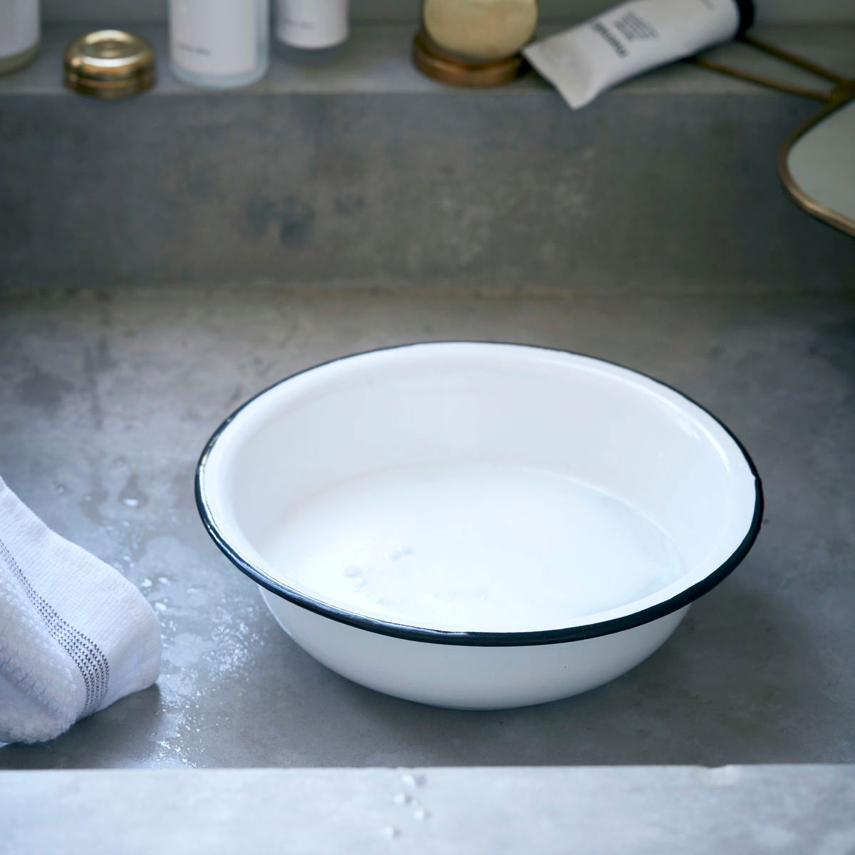 Basin, small white - Generosa Home & Living -  - 