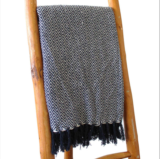 Boho Comfort - Navy Zigzag - Generosa Home & Living -  - 