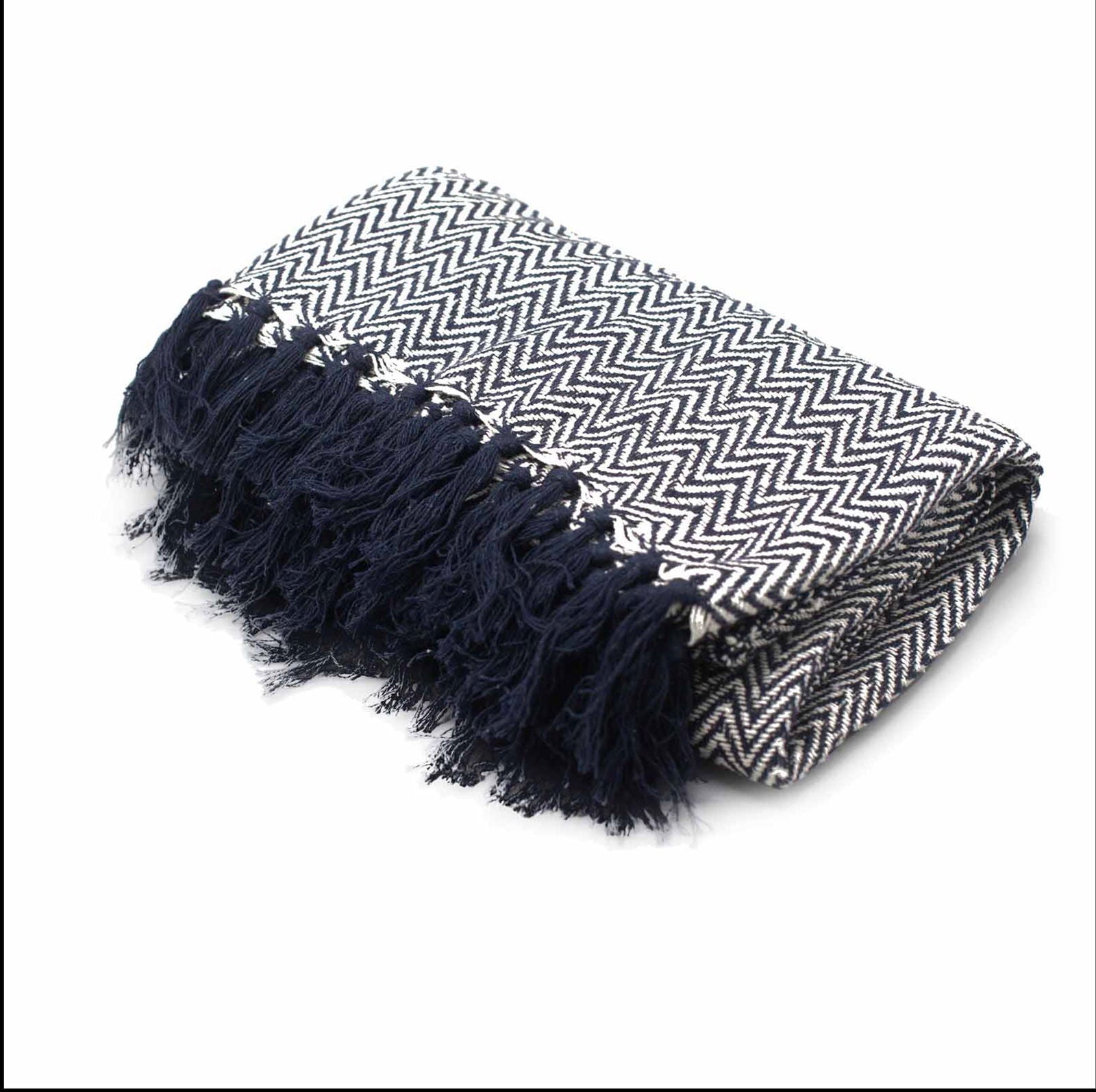 Boho Comfort - Navy Zigzag - Generosa Home & Living -  - 