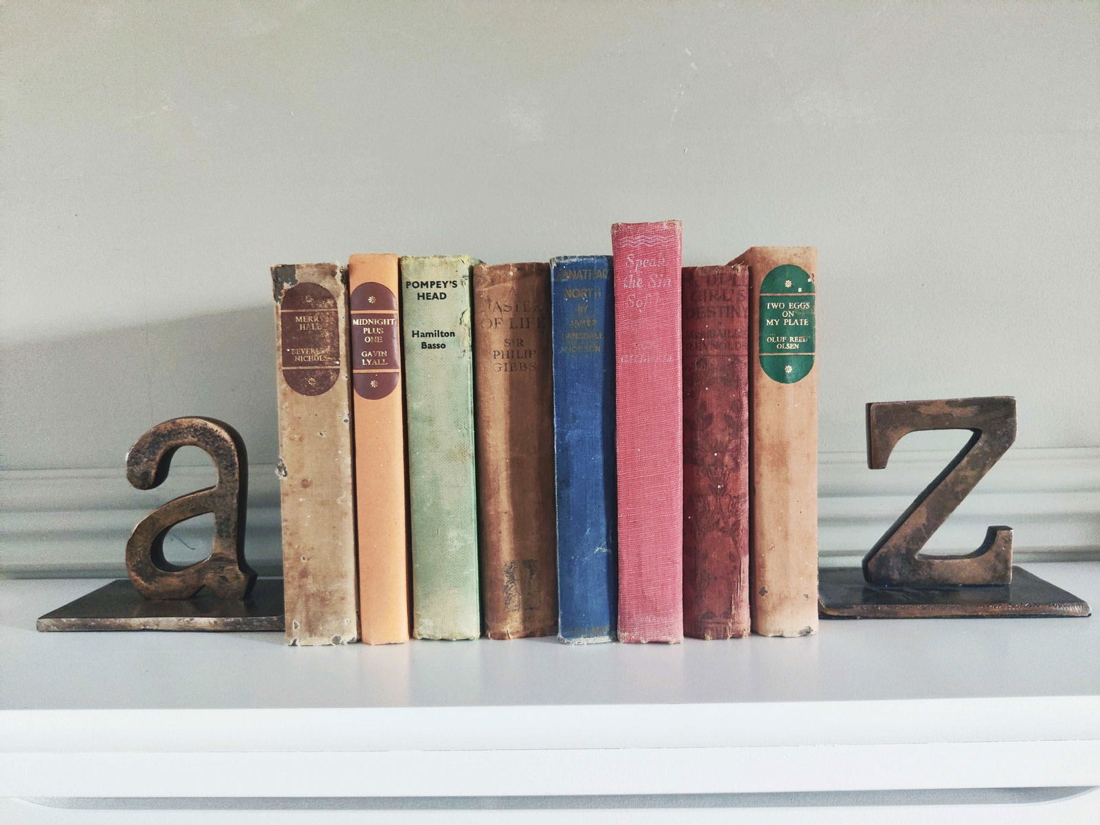 Bookends A-Z - Generosa Home & Living -  - 
