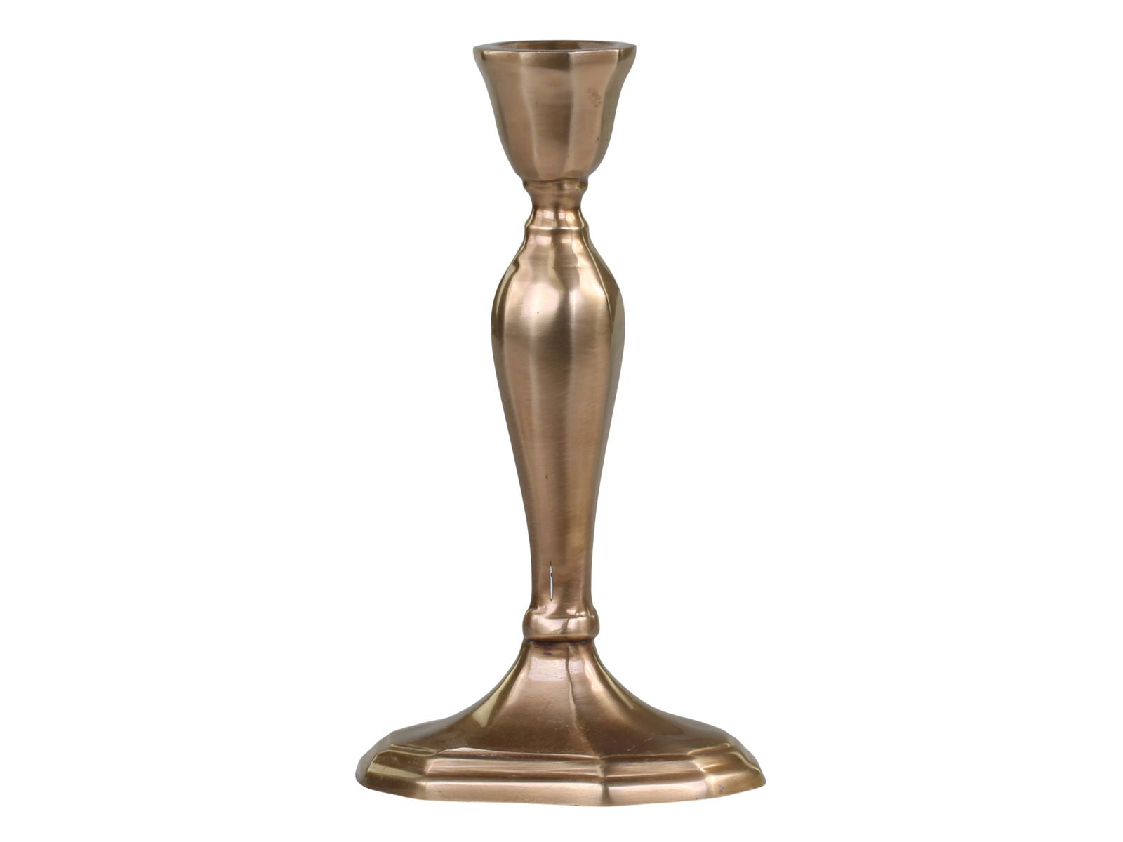 Brass Candlestick 18cm - Generosa Home & Living -  - 