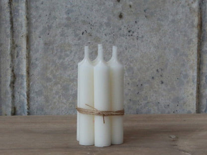 Bundle of 6 Short Dinner Candles- Mother of Pearl - Generosa Home & Living -  - 