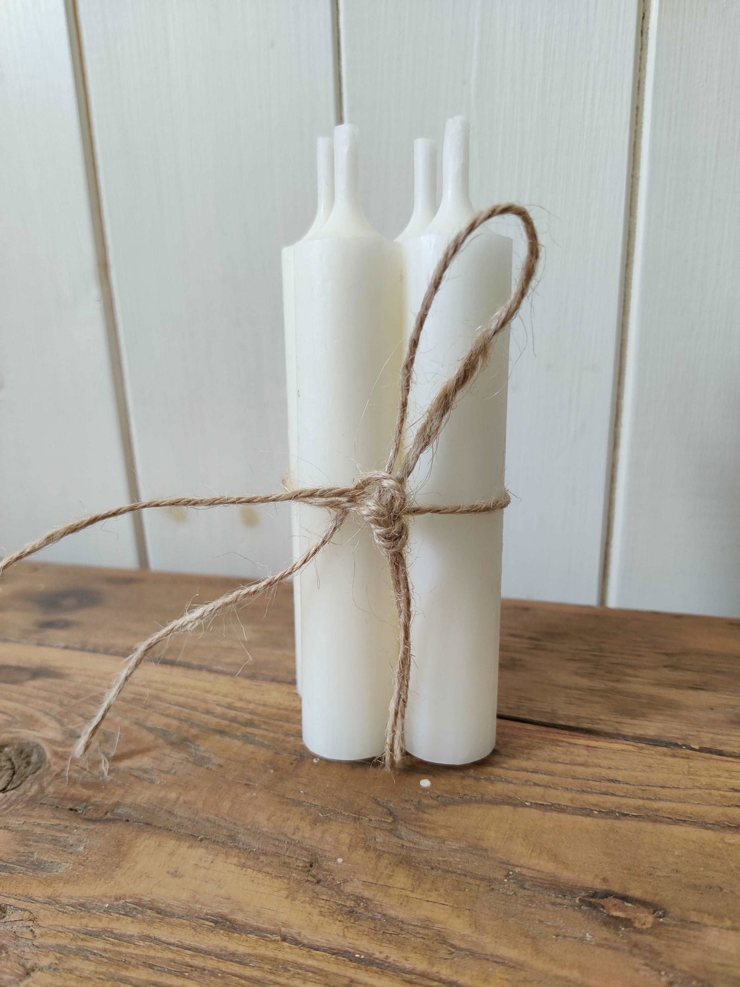Bundle of 6 Short Dinner Candles- Mother of Pearl - Generosa Home & Living -  - 