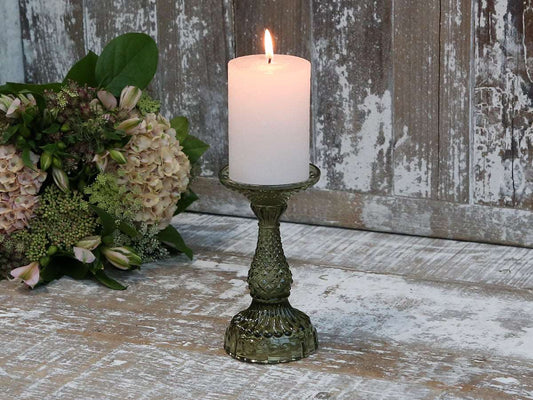 Candlestick with diamond cutting - Generosa Home & Living -  - 