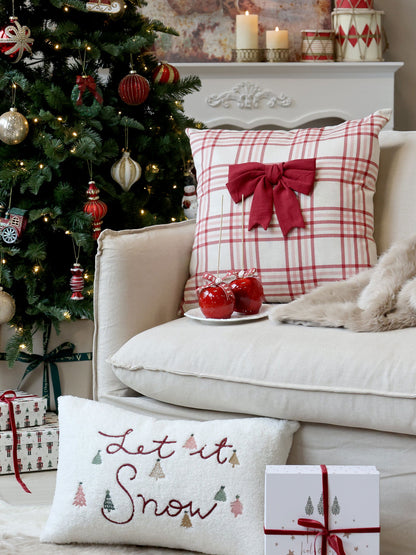 'Let it Snow' Cushion Cover - Generosa Home & Living -  - 