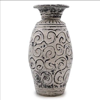 Swirl Ceramic Vase