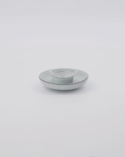 Rustic Egg cup Grey/Blue Set of 2 (only 1 left!)